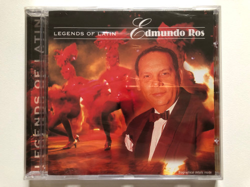 Edmundo Ros – Legends Of Latin / Elap Music Audio CD 1998 / 50173172