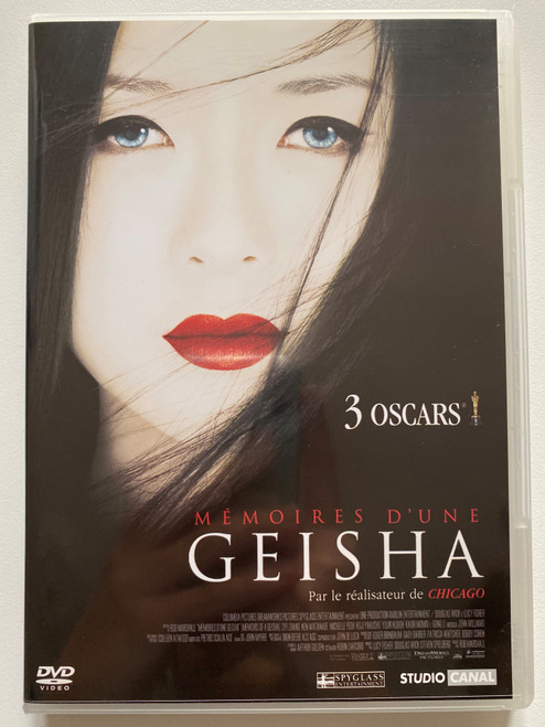 Mémoires d'une geisha  de Rob Marshall  Par le réalisateur de CHICAGO  3 OSCARS  Studio CANAL  DVD Video (3259130230802)