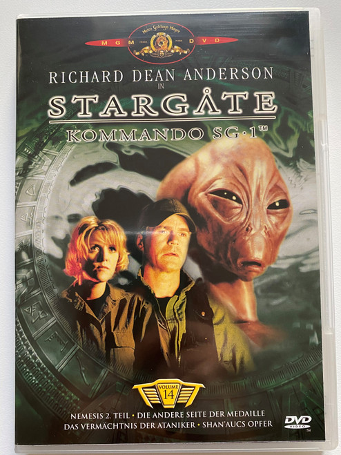 STARGATE KOMMANDO SG-1 TM / VOLUME 14 / SEASON 4 EPISODEN 1-4 / RICHARD DEAN ANDERSON in / DVD Video (4010232009173)