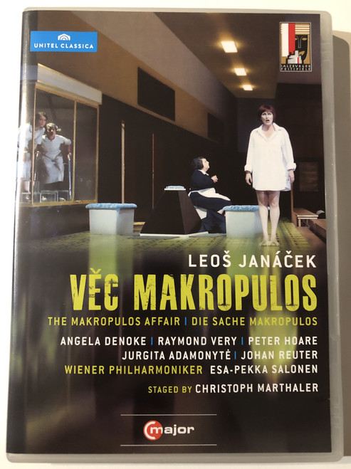 LEOŠ JANÁČEK - VĚC MAKROPULOS / THE MAKROPULOS AFFAIR - DIE SACHE MAKROPULOS / STAGED BY CHRISTOPH MARTHALER / major / UNITEL CLASSICA / DVD Video (814337010959)