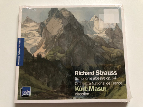 Richard Strauss: Symphonie alpestre op. 64 - Orchestre National de France, Kurt Masur (direction) / Radio France Audio CD 2010 / FRF005