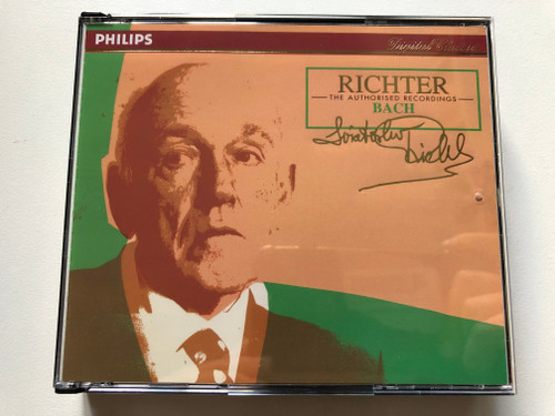Richter: The Authorised Recordings - Bach / Philips 3x Audio CD 1994 / 438 613-2 