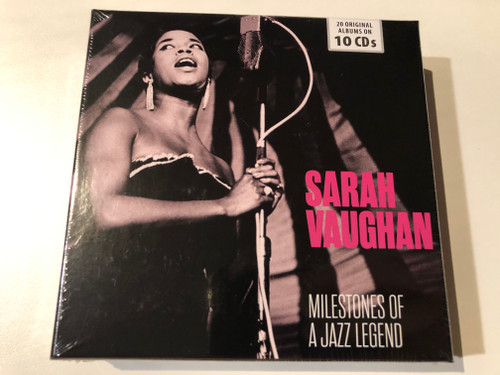 Sarah Vaughan – Milestones Of A Jazz Legend / The Intense Media 10x Audio CD / 600418