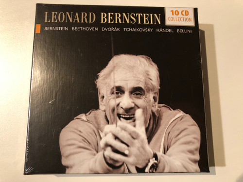 Leonard Bernstein – Bernstein, Beethoven, Dvorak, Tchaikovsky, Handel, Bellini / 10 CD Collection / The Intense Media 10x Audio CD, Box Set / 232777