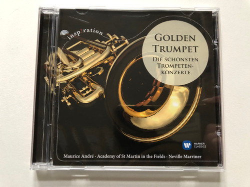 Golden Trumpet (Die Schönsten Trompetenkonzerte)- Maurice André, Academy Of St. Martin In The Fields, Neville Marriner / EMI Classics Audio CD 2010 Stereo / 5099990695124