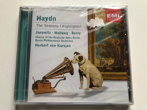 Haydn: The Seasons (Highlights) - Janowitz, Hollweg, Berry, Chorus of the Deutsche Oper, Berlin, Berlin Philharmonic Orchestra, Herbert von Karajan / EMI Classics Audio CD 2002 Stereo / 724357497626