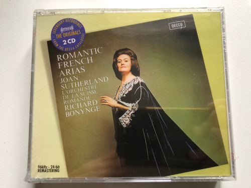Romantic French Arias - Joan Sutherland, L'Orchestre De La Suisse Romande, Richard Bonynge / The Originals / Decca 2x Audio CD 2007 / 475 8743
