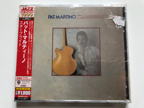 Pat Martino – Starbright / Jazz Best Collection 1000 – 9 / Warner Bros. Records Audio CD Stereo / 8122-79576-2