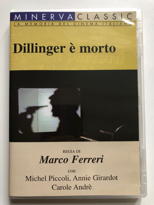 Dillinger è morto / REGIA DI Marco Ferreri / con Michel Piccoli, Annie Girardot Carole Andrè / MINERVA CLASSIC / LA MEMORIA DEL CINEMA ITALIANO / DVD Video (8019547400046)