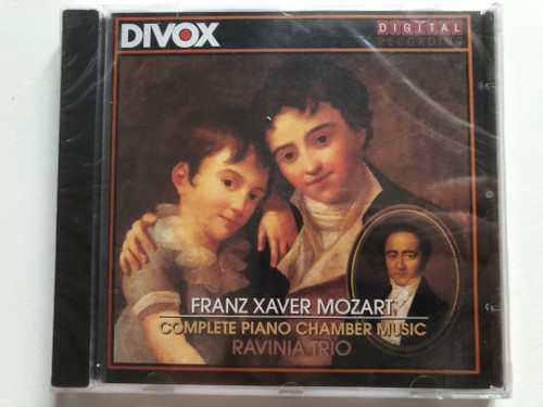 Franz Xaver Wolfgang Mozart: Complete Piano Chamber Music - Ravinia Trio / Divox Audio CD Stereo / CDX- 29309