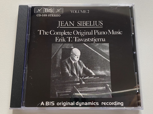 Jean Sibelius: The Complete Original Piano Music - Erik T. Tawaststjerna / A BIS original dynamics recording / BIS Audio CD Stereo / BIS-CD-169