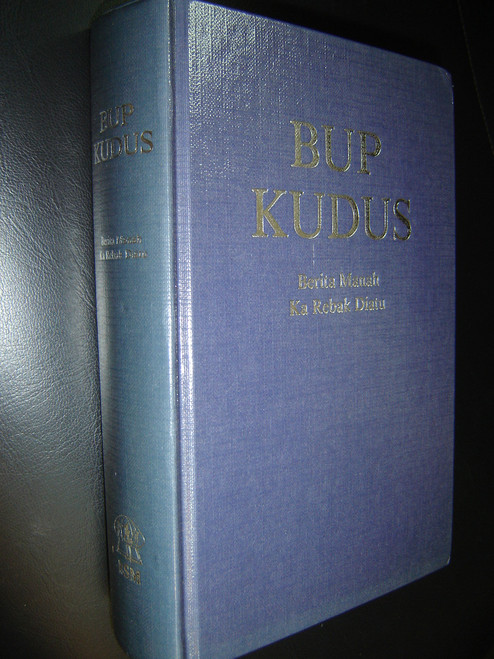 Blue Iban Bible: Old and New Testaments / Hardcover with Illustrations, Ribbon Marker and Maps / Bup Kudus: Berita Manah Ka Rebak Diatu- Sempekat Lama enggau Sempekat Baru