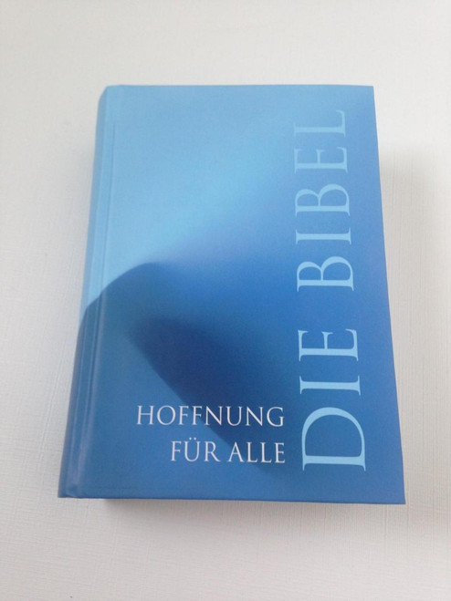 Hoffnung Für Alle: Die Bibel / Blue Hardback German Pocket Bible HFA / Printed in Germany 2005