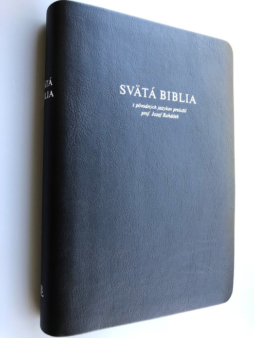 Slovak Holy Bible, Black Vinyl – Translated from Original Language by Prof. Jozef Rohacek