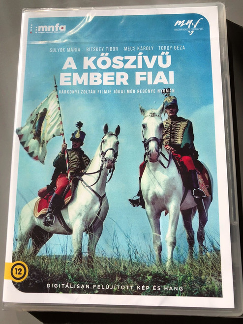  A kőszívű ember fiai DVD / Director: Várkonyi Zoltán / FELÚJÍTOOT KÉP ÉS HANG / Iro: Jókai Mór / Hungarian Audio with ENGLISH Subtitle / Historical Adventure Film Hungary
