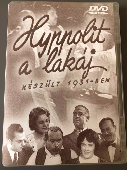 Hyppolit, a lakáj DVD 1931 / Director: Székely István / Actors: Gyula Csortos, Gyula Kabos, Mici Haraszti / Hungarian Cinema / Magyar Film