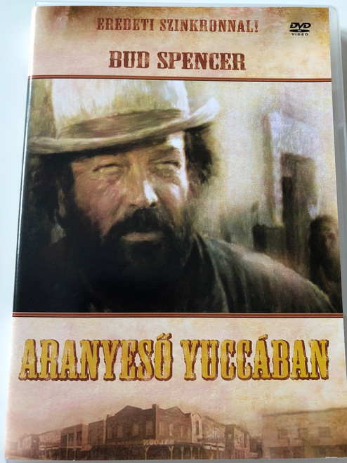 Aranyeső Yuccában DVD 1981 HUNGARIAN ONLY OPTIONS / Buddy Goes West - Occhio alla penna / Comedy - Spaghetti Western / Bud Spencer, Amidou / Directed by Michele Lupo (5999545581615)
