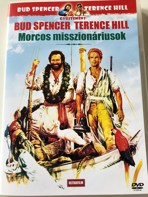 Morcos misszionáriusok DVD 1974 / Audio: Hungarian and English / Subtitle: Hungarian / Szereplők: Terence Hill, Bud Spencer, Jean-Pierre Aumont, Robert Loggia, Mario Pilar, Salvatore Basile, Maria Cumani Quasimodo (5999882817682)