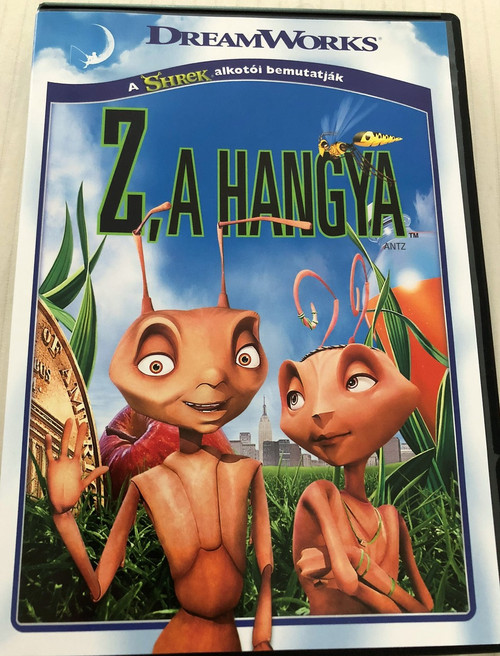 Z, a hangya DVD 1998 (Antz) / Audio: Hungarian, English, Czech and lengyel / Subtitle: Hungarian, English, Greek and Turkish (5996051310333)