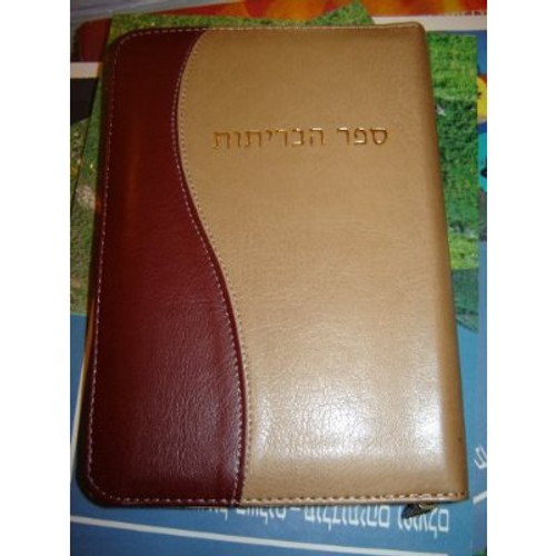 Hebrew Bible [Leather Bound] by Bible Society