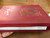 Urdu Catholic Bible / Burgundy leather bound with zipper / Catholic Bible Commission Pakistan 2007 / Kalam-e-Muqaddas / With Color Maps (APC-FT161201Z)