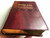 Burgundy Croatian Holy Bible - Biblija / Sveto Pismo Staroga i Novoga zavjeta / Leather bound, golden edges