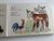 Itt a tavasz by Gazdag Erzsi / Spring is here! / Illustrations Reich Károly / Móra könyvkiadó 1967 / Hungarian Fold out Board book for children / 2nd edition (IttATavaszFoldOutBOOK)