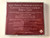 Liszt Ferenc - Ferfikari Kantatai, Cantatas For Male Choir By Ferenc Liszt / Honved Egyuttes Ferfikara, Male Choir of the Honved Ensemble / Yellow Records Audio CD 1996 Stereo / YRCD 27595