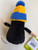 The Little Mole with blue & yellow hat 12 cm plush toy / Krtek - Krteček 12 cm kulich / Der klein Maulwurf blau & gelb kappe / Kisvakond Kék-sárga téli sapkával / Ages 0+ (8590121497107.)