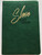 Green Leather bound Slovak Bible - Slovo na Cestu Životom / Slovak language Leather Bible with thumb index / Slovensky Ekumenicky Preklad / Ecumenical Translation / Slovenská biblická spoločnost 2020 (9788089846597)