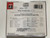 Itzhak Perlman, Vladimir Ashkenazy, Lynn Harrell – Tschaikowsky: Piano Trio In A Minor, Op. 50 = Klaviertrio A-moll = Trio En La Mineur / EMI Audio CD 1987 Stereo / CDC 7 47988 2