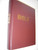 Czech Bible Ecumenical Translation Burgundy Cover with Cross Large Print, Large Format 073