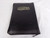 Black Arabic Leather Bible NVD 67ZTI / Thumb Index and Zipper / Large format