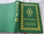 Kazakh BIBLE / Qazaq, natively Qazaq tili, Injil Sarif / Green Vinyl Bound / Kazakhstan