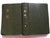 Chinese Holy Bible - Vertical Script / Green Leather Bound / Chinese Union Version (Shen Edition) CU 54AX / Hong Kong Bible Society 1994 / Special thin paper edition (9622933653)