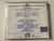 Liszt: Szekszard Mass, Via Crucis - István Kis, Miklós Szabó / White Label Audio CD 1989 Stereo / HRC 145