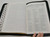 Romanian Bible: Biblia sau Sfanta Scriptura Cu Trimiteri / Traducerea Dumitru Cornilescu / Black Leather bound with zipper and golden edges / Societatea Biblica din Romania 2010