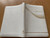 White Russian Wedding Bible starting with family pages (gift, wedding, children, events) / Библия с семейными страницами (свадьба) / White Leather bound with zipper and golden edges / Large Size / Russian Bible Society 2017