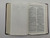 French Large Print Bible, Revised Segond, Colombe, Imitation Leather Burgundy