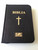 Black Romanian Pocket Size Bible with Zipper / Cornilescu Version / Biblia sau Sfanta Scriptura