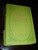 Catholic Bible GREEN Leather Cover with Zipper, Golden Edges / THE NEW AMERICAN BIBLE / Approved by the National Conference of Catholic Bishops