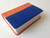 Romanian Pocket Size Bible / Orange-Blue Duo-Tone Cover / Dumitru Cornilescu Version / Biblia de buzunar portocaliu-albastru