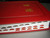 Red Vinyl Bound Chinese Bible with Thumb Index: Old and New Testament / 185×126mm (32K) / Printed in 2014, 2009 Edition