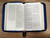 The Hebrew - German Full Bible (Luther) / Hebräisch - Deutsche Bibel - Leather with Zipper