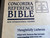 Concordia Reference Bible New International Version / Lutheran Edition, White Bonded Leather, Golden Edges, NIV Concordance, Center-column References, Introductions with Martin Luther's Comments / Luxury Bible