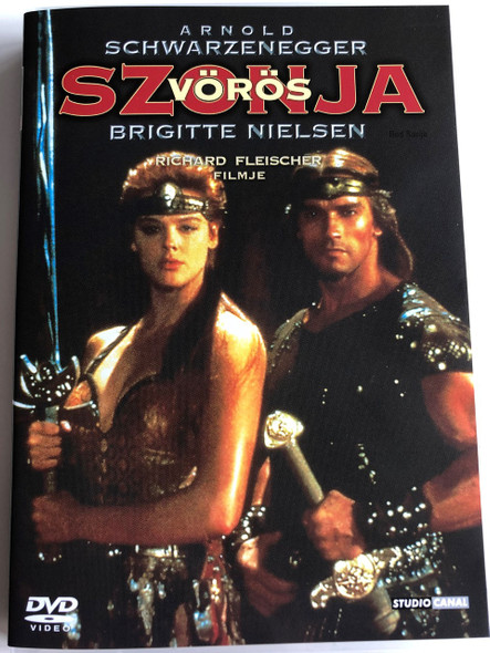 Vörös Szonya DVD Red Sonja / Directed by Richard Fleischer / Starring: Arnold Schwarzenegger, Brigitte Nielsen (5996051090198)