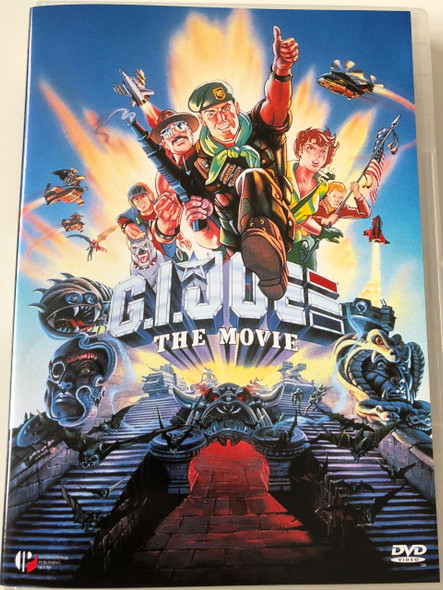 G.I. Joe The Movie DVD 1987 / Directed by Don Jurwich / Starring: Don Johnson, Burgess Meredith, Sgt. Slaughter / AKA Action Force: The Movie (5999881067217)