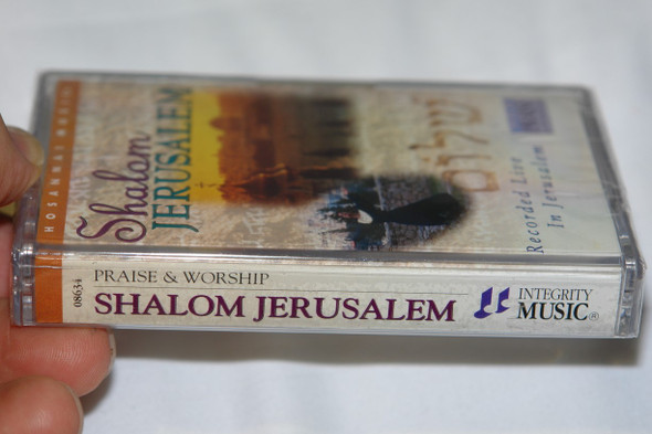 Shalom Jerusalem / Messianic Christian Live Praise and Worship Audio Cassette Tape / Integrity's Hosanna! Music / Paul Wilbur 1995 Recorded Live In Jerusalem (000768086346)