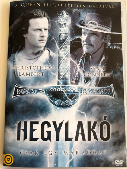 Highlander DVD 1986 Hegylakó - Csak egy maradhat / Directed by Russell Mulcahy / Starring: Christopher Lambert, Sir Sean Connery, Clancy Brown, Roxanne Hart (5996473013065)