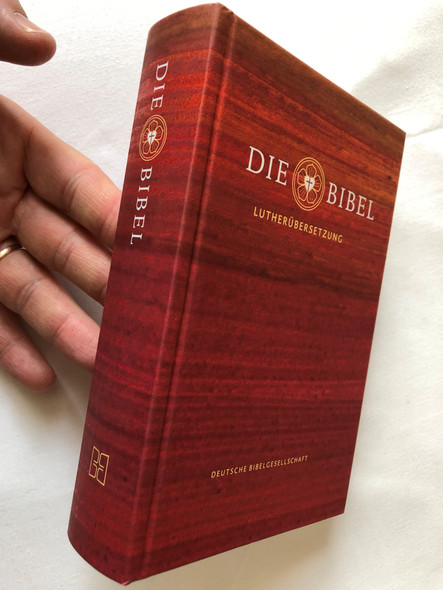 Die Bibel - Lutherübersetzung (Schulbibel) / German language Bible - Luther Translation / Deutsche Bibelgesellschaft / Mit Apocryphen / Translation 2017 rev. with Apocrypha / Page index, Color maps / Hardcover (9783438033666)